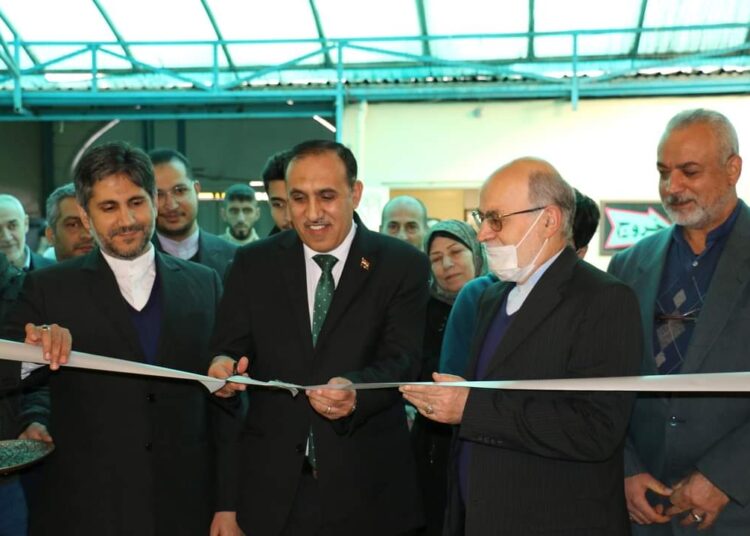 “لمسات فنية إيرانية” يبدأ أعماله في مبنى المستشارية بدمشق