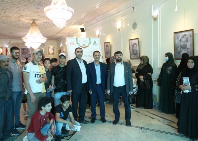 قيادة وأعضاء الجالية اليمنية بدمشق يزورون معرض وجوه من نور