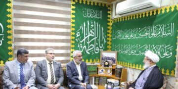 العراق ..أمين العتبة العلوية يعرب عن فخره بمؤسسة وارث لعلاج الأورام