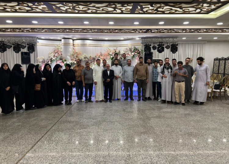 مركز الشهيد أبو مهدي المهندس يودع الفريق الايراني