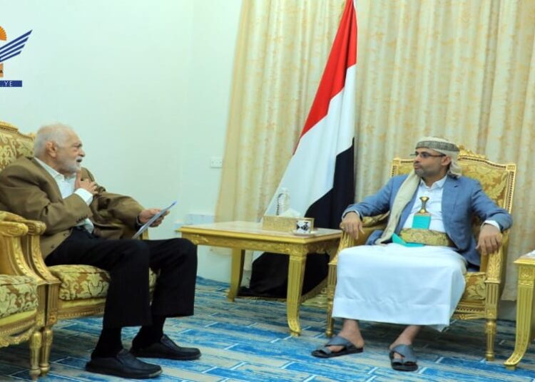 الرئيس المشاط يلتقي الدكتور الترب