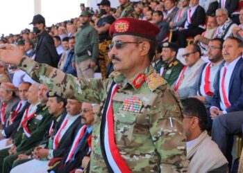 العرض العسكري الكبير لمنتسبي وزارة الداخليه اكبر عرض يشهده اليمن