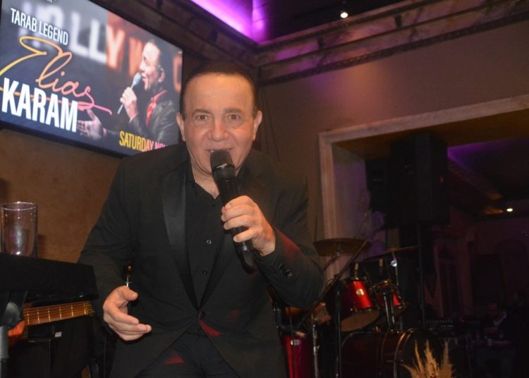 سيد الطرب الياس كرم في ليلة تاريخية من الفن والطرب الأصيل في أجمل حفلات مدينة لوس أنجلوس
