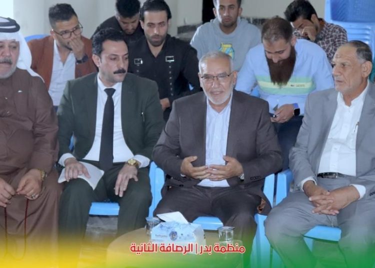 تكليف رسمي من قبل الأمين العام لمنظمة بدر الحاج المجاهد ابو حسن العامري بتسليم الحاج ابو جعفر الدراجي  مسؤولية فرع الرصافة الثانية لمنظمة بدر _ العراق