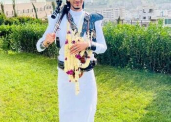 العميد حميد عنتر مستشار رئاسة الوزراء يهنئ مستشار محافظة إب