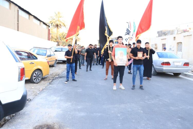 مركز الشهيد أبو مهدي المهندس الثقافي يشارك بالمظاهرة المركزية نصرة للقرآن الكريم