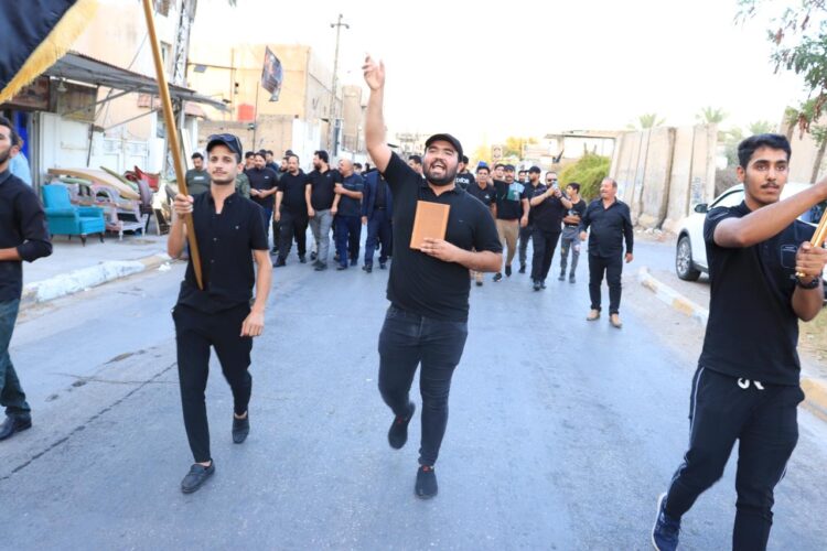 مركز الشهيد أبو مهدي المهندس الثقافي يشارك بالمظاهرة المركزية نصرة للقرآن الكريم