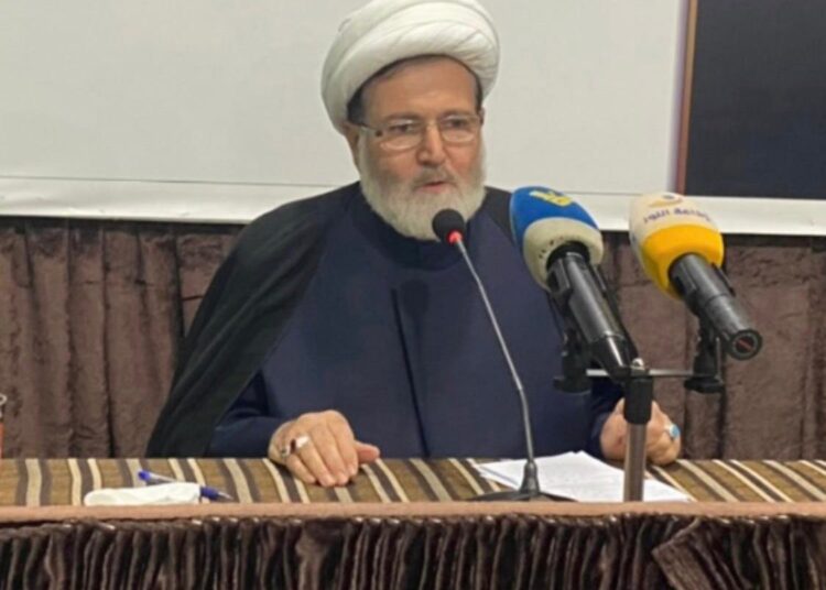 الشيخ البغدادي: الحوار الجدّي لا يكون بشروط مسبقة