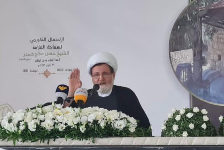 الشيخ البغدادي من بشتليدا: ندعو كلّ الطوائف لنبذ الفاسدين والمتآمرين