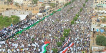 خروج مسيرات الغضب المليونية من اليمن تضامنًا مع فلسطين، ومعركة طوفان الأقصى