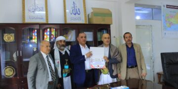 تقرير زيارة وفد قيادةالحملة الدولية للدكتور علي شرف الدين – نائب وزير التعليم العالي