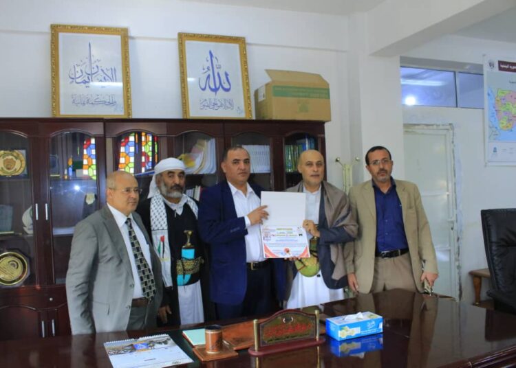 تقرير زيارة وفد قيادةالحملة الدولية للدكتور علي شرف الدين – نائب وزير التعليم العالي