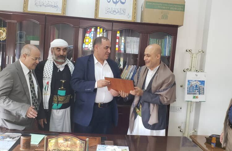 تقرير زيارة وفد قيادةالحملة الدولية للدكتور علي شرف الدين – نائب وزير التعليم العالي