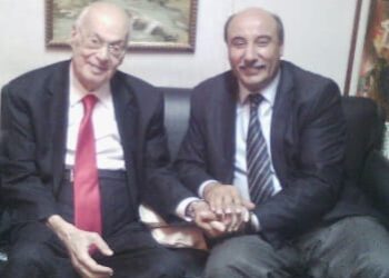 السفير ادريس الصالح يقدم رسالة تعزية في دولة الرئيس المرحوم سليم الحص