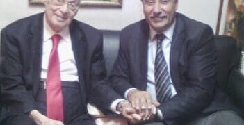 السفير ادريس الصالح يقدم رسالة تعزية في دولة الرئيس المرحوم سليم الحص